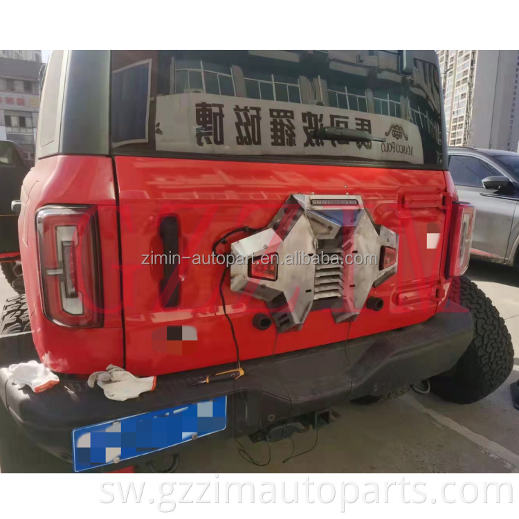 Sehemu za Auto ABS Mfuko wa Shina la Gari la Plastiki na Mmiliki wa Pocket ya Boot ya Boot kwa Bronco